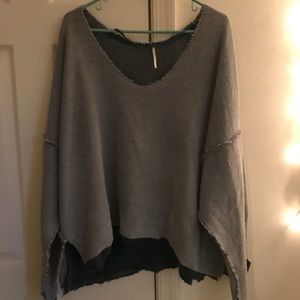 Grey Free People Sweater